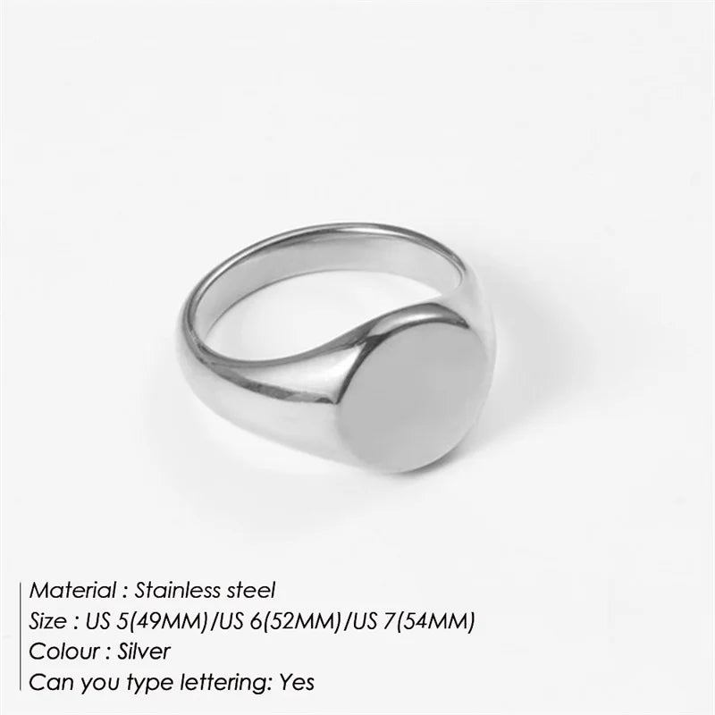 eManco Stainless Steel Metallic Jewelry Women's Fashion Party Jewelry Love Heart Couple Rings